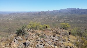 Loking North - New River